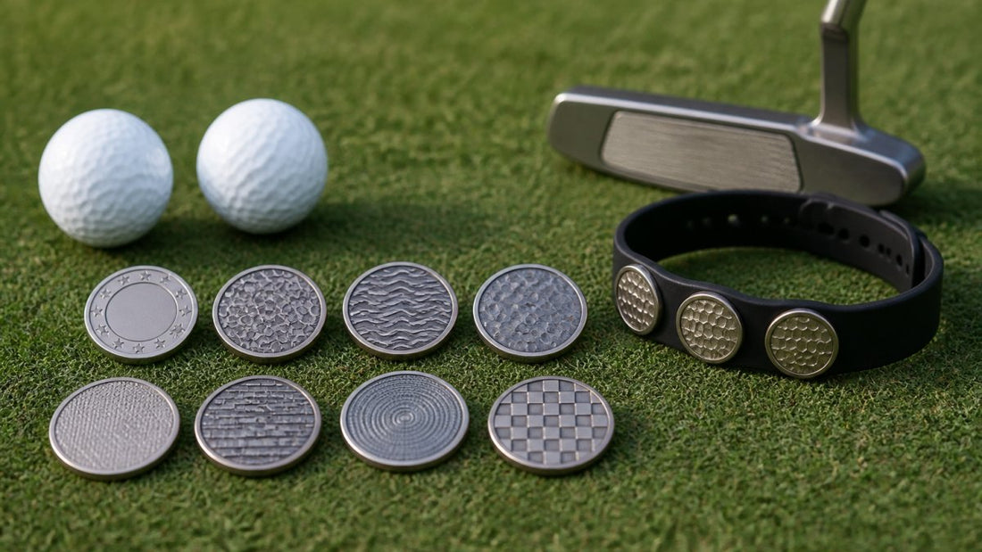 Personalized Golf Ball Markers for Sale: 8 Packs
