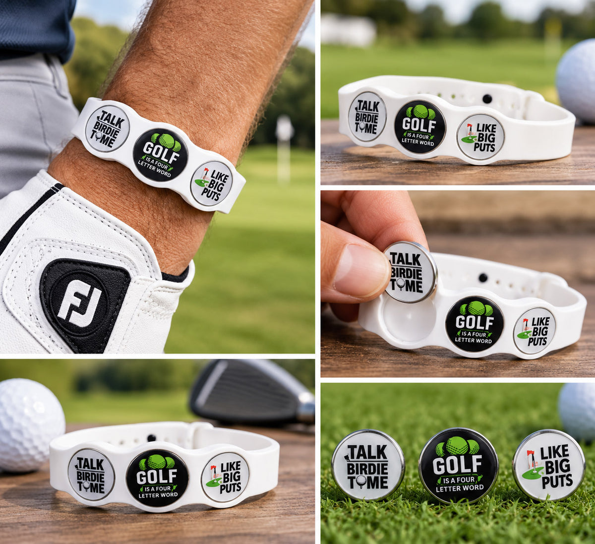 The Crisp White Wristband