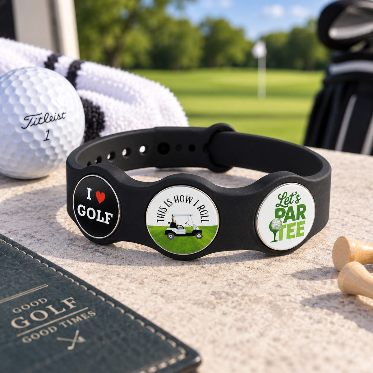 The Classic Black Wristband