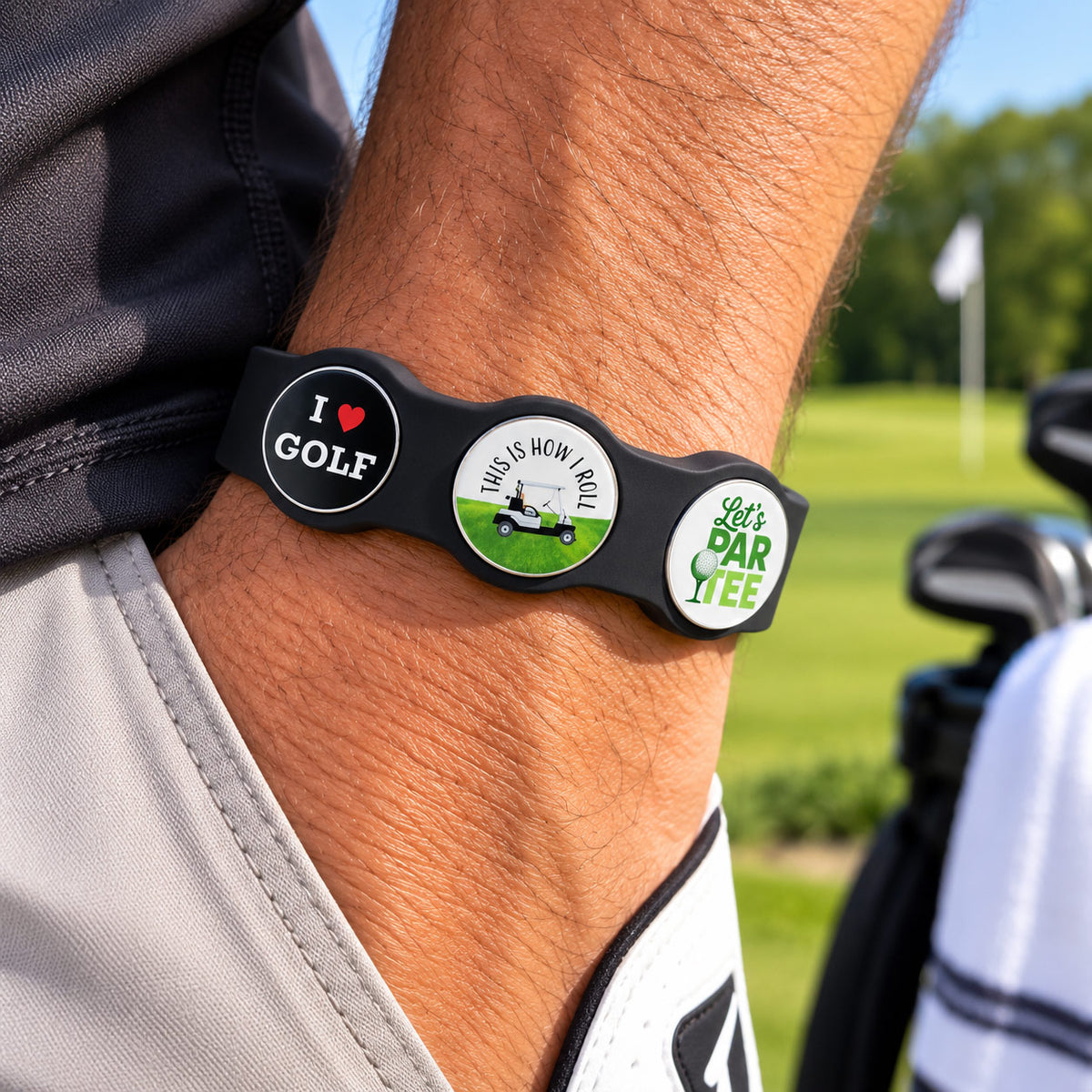 The Classic Black Wristband