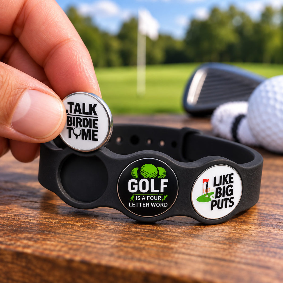 The Classic Black Wristband